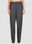 Balenciaga Knife Tailored Heeled Pants Grey bal0252043