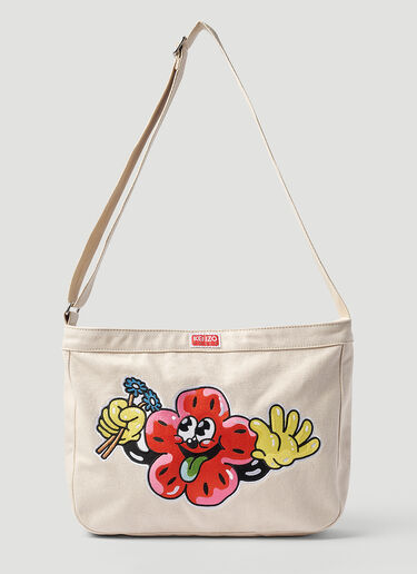 Kenzo Boke Boy Small Crossbody Bag Natural knz0152041