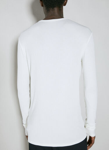 Ann Demeulemeester Greg 修身 T 恤 白色 ann0154009