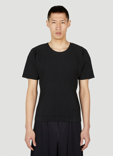 Homme Plissé Issey Miyake T-Shirt Black hmp0153001