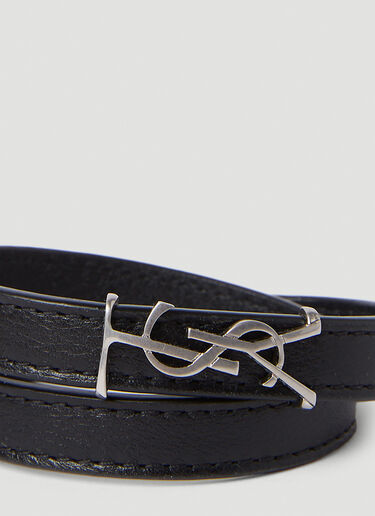 Saint Laurent YSL 手镯 黑色 sla0249276