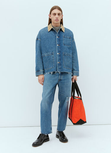 A.P.C. x JWA Veste Marin Denim Jacket Blue apc0154011