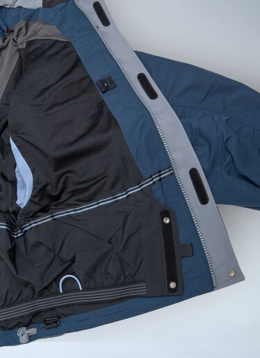 Nike x Martine Rose Logo Motif Hooded Zip-Up Sweatshirt Navy nik0362113