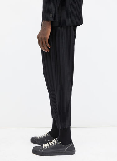 テーパードプリーツパンツ Homme Plissé Issey Miyake テーパードプリーツパンツ ブラック hmp0155012