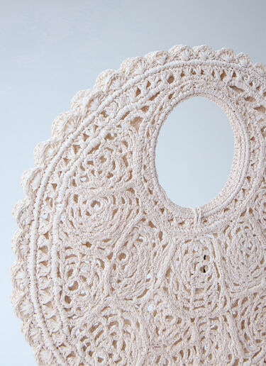 Jacquemus Le Petite Rond Spiaggia 手袋 白色 jac0264060