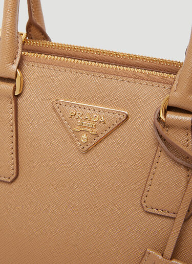 Prada Small Galleria Handbag Brown pra0254028