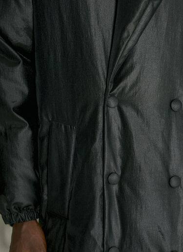 Saint Laurent ロングダウンコート ブラック sla0154013