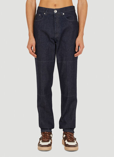 Lanvin 拼接牛仔裤 蓝色 lnv0150005