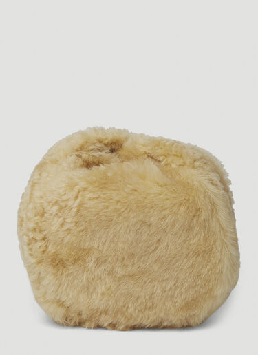 Sphere Small Clutch Bag Jil Sander Sphere Small Clutch Bag Beige jil0251054
