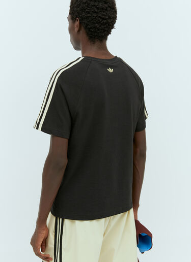 ロゴアップリケTシャツ adidas by Wales Bonner ロゴアップリケTシャツ ブラック awb0354007
