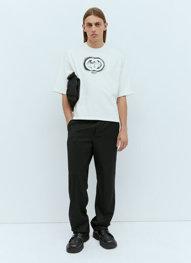 Gucci Interlocking G Graffiti T-Shirt White guc0155055