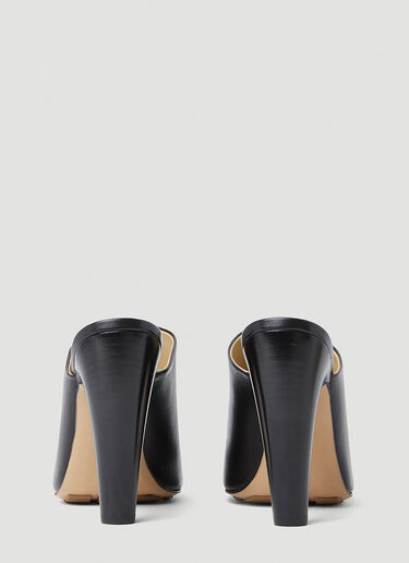 Bottega Veneta Curved Heel Mules Black bov0251071