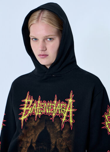 Balenciaga Medium Fit Hoodie Black bal0264001