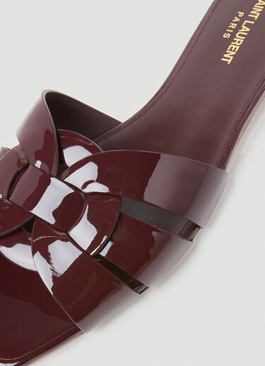 Saint Laurent Nu Pieds Sandals Burgundy sla0253073