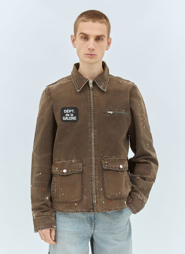Billy B Work Jacket Gallery Dept. Billy B Work Jacket Brown gdp0158037