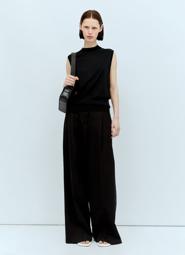 Sportmax ヒールトゥポストサンダル ホワイト spx0256025