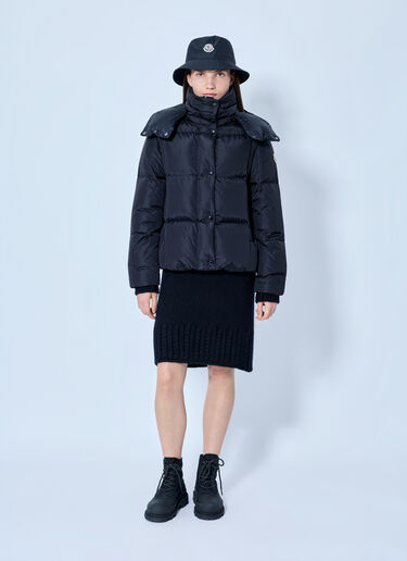 LN-CC® - Moncler: Castlenew Hooded Down Jacket - Black Moncler Castlenew Hooded Down Jacket Black mon0266012