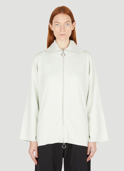 Studio Nicholson Wide Collar Sweater Blue stn0252008