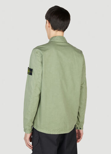 컴퍼스 패치 오버셔츠 Stone Island 컴퍼스 패치 오버셔츠 그린 sto0152030