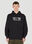 Valentino Embroidered Logo Hooded Sweatshirt Black val0149017