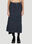 Marc Jacobs Monogram Denim Skirt Black mcj0251034