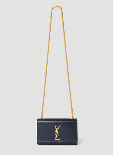 Kate Small Leather Shoulder Bag in Black - Saint Laurent