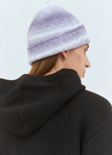 Stüssy Cuff Basic 条纹无檐便帽 紫色 sts0159016