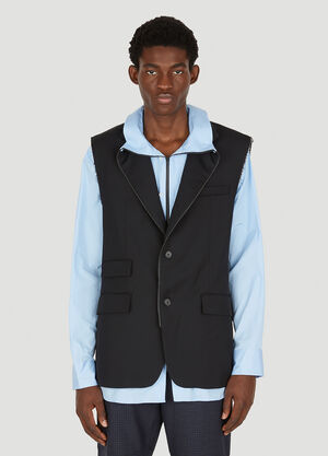 Homme Plissé Issey Miyake Loop Blazer with Shirt Black hmp0160007