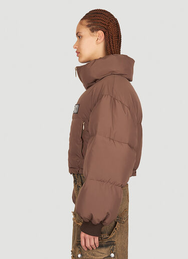 Crop Padded Jacket Dolce & Gabbana Crop Padded Jacket Brown dol0254006