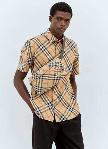 Burberry 格纹腰带 米色 bur0157043