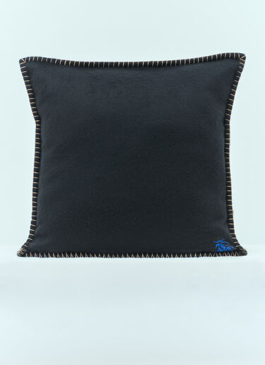 Burberry EKD Cashmere Cushion Black bur0155113