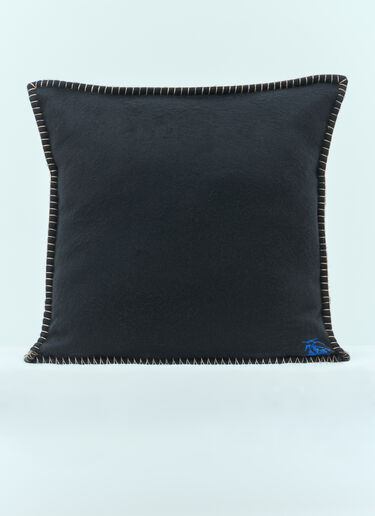 Burberry EKD Cashmere Cushion Black bur0155113