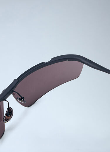 Balenciaga Boomerang CT Sunglasses Black bal0163035