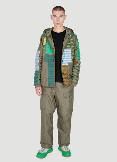 Moncler Grenoble 라론 패치워크 재킷 카키 mog0151008