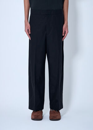 Gucci Cotton Poplin Pants Black guc0159054