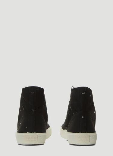 Maison Margiela Painted Tabi Sneakers Black mla0138034