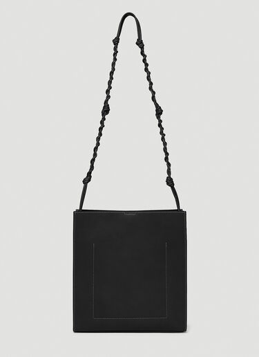 Jil Sander Tangle Medium Shoulder Bag Black jil0241038