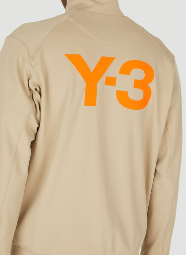 Y-3 徽标图案运动夹克 卡其 yyy0149002