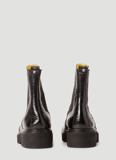 Pierced Chelsea Boots Marni Pierced Chelsea Boots Black mni0153017