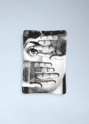 Fornasetti Tema e Variazioni N.154 Rectangle Ashtray White wps0691811