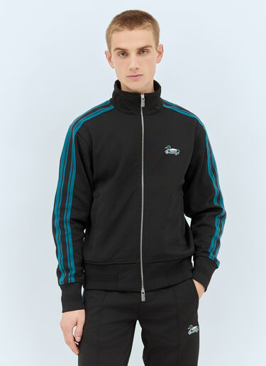 Burberry Striped Jersey Track Jacket Black bur0157010