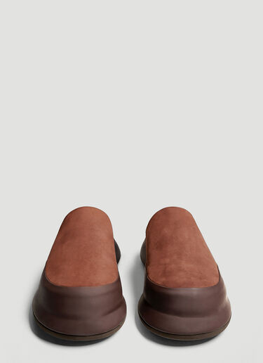 Jacquemus Les Goia Mules Brown jac0151024