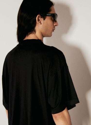 Balenciaga Inside Out Short Sleeve T-Shirt Black bal0156007