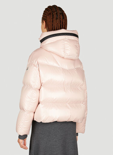 Huppe Short Down Jacket Moncler Huppe Short Down Jacket Pink mon0254006