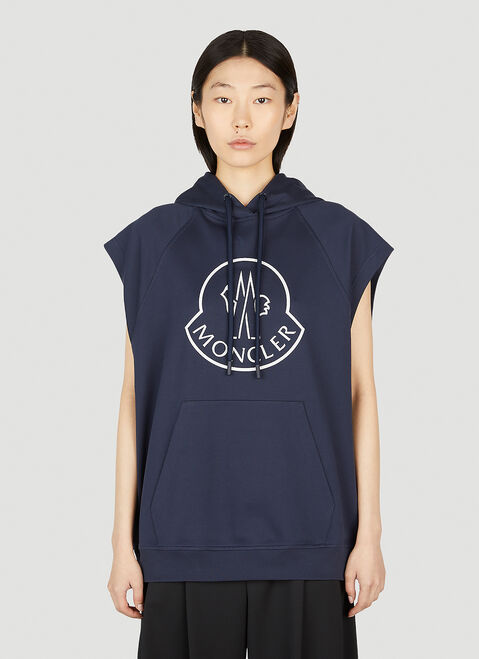 DRx x STEFAN MEIER x LN-CC Sleeveless Hooded Sweatshirt Grey drs0350005