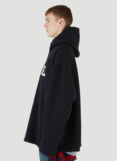 Balenciaga Free Hooded Sweatshirt Black bal0345008