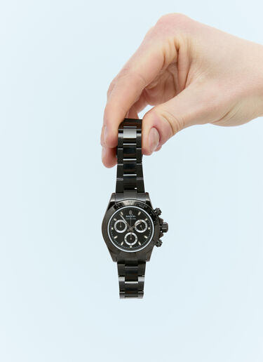 A BATHING APE® Type 4 BAPEX 시계 블랙 bap0155005