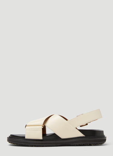 Marni Fussbett Sandals White mni0243031