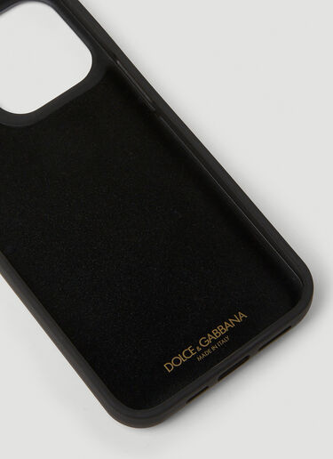 Dolce & Gabbana Logo Plaque iPhone 13 Pro Phone Case Black dol0247132