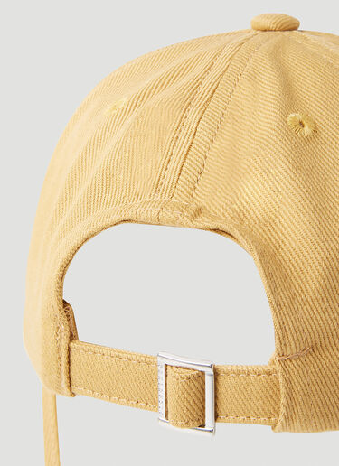 Jacquemus La Casquette Artichaut Cap Yellow jac0151042